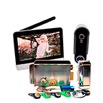 Беспроводной домофон комплект SkyNet 900+Zenit домофон, панель и замок Zenit