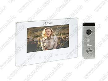 Full HD видеодомофон высокого разрешения HDcom W-714-FHD